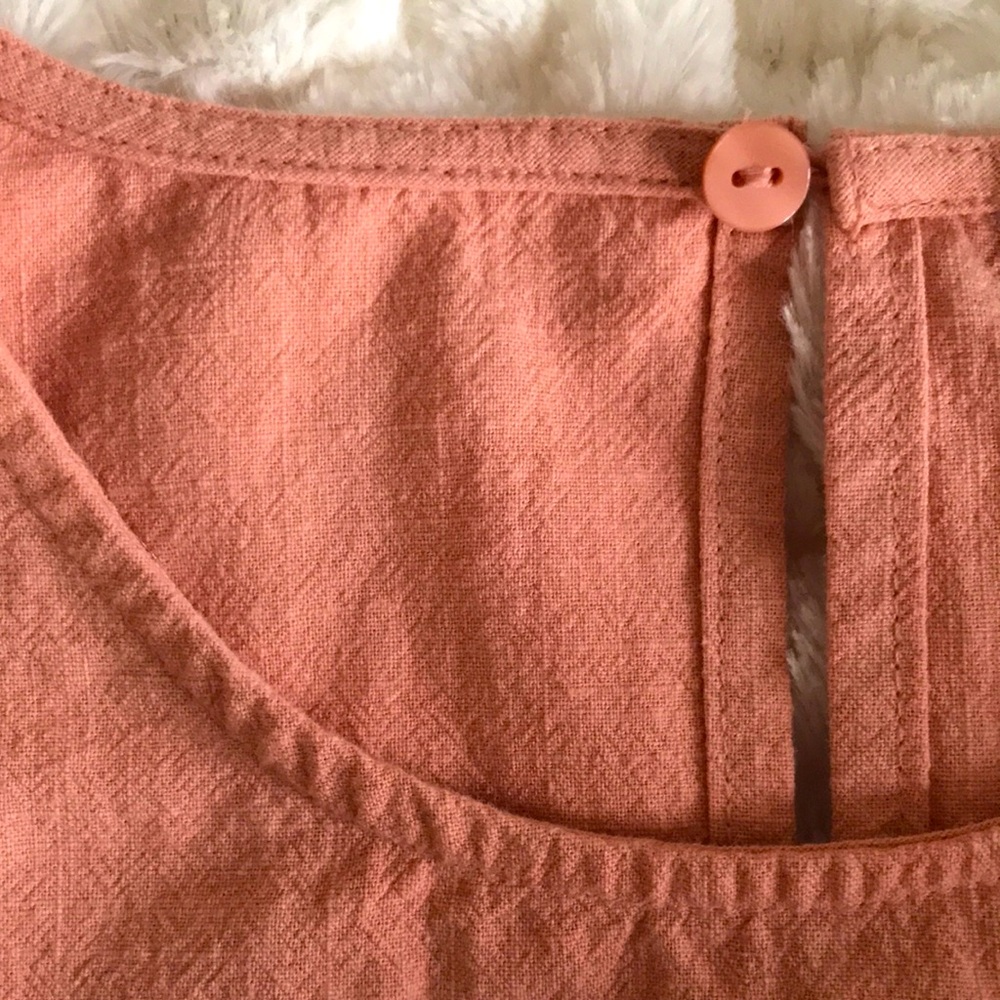 Zara Peachy Ruffle Top - Picture 8 of 8